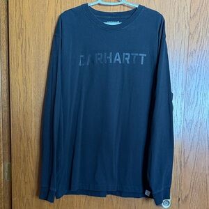 Carhartt Men's Black Long Sleeve Tee